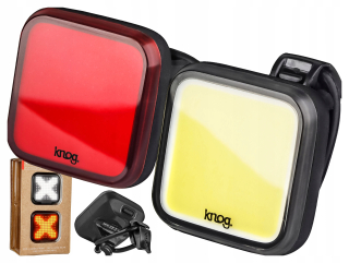 Svetlo na bicykel Knog Blinder X Twinpack 200 lm USB